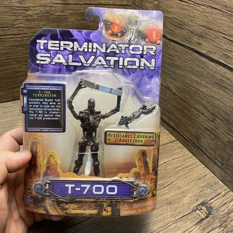 Figurine d'action vintage Playmates Genuine Terminator Salvation T-700 3 75 pouces, endosquelette, nouvelle en boîte, collection adulte