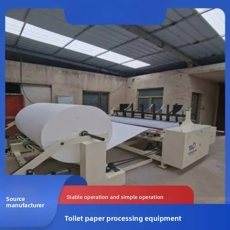 High Speed Toilet Paper Roll Cutting Machine Universal Vt Roll China Small Paper Making Machine Production Line