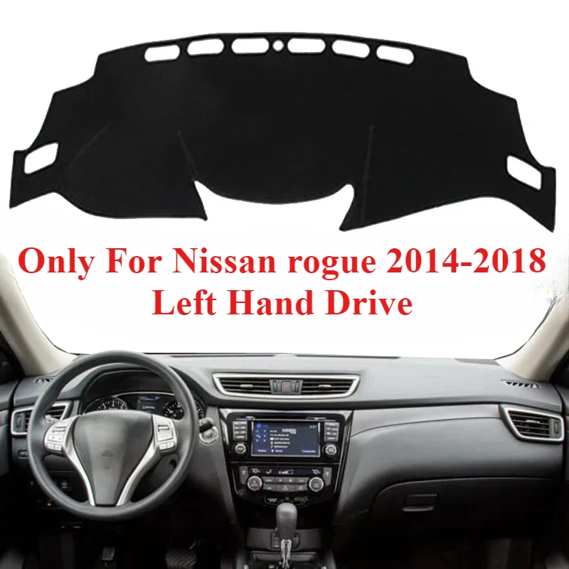 For Nissan Rogue Xtrail X-trail T32 2014- 15 16 2017 2018 Car Protective Pad Dashboard Cover Silicone Non-Slip Mat Auto Sunshade