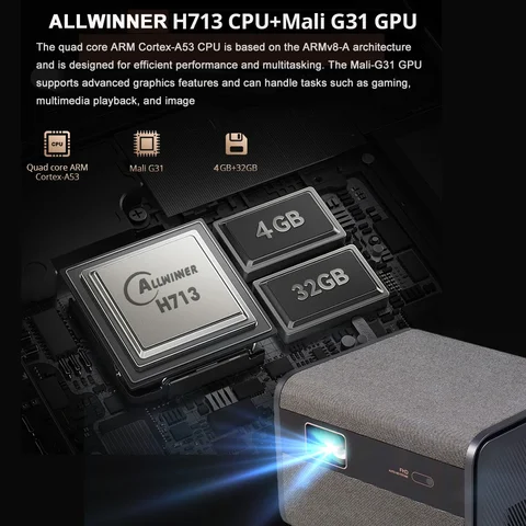 GKDVOLTIX J10 проектор 1080P