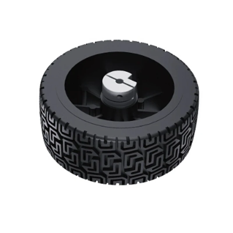 83mm solid, heavy-duty rubber tire, robot wheel, intelligent car accessory, Diy Parts