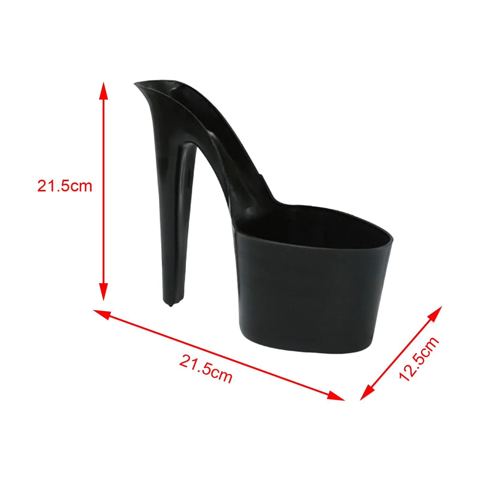 Desktop High Heel Plastic High-Heeled Flower Pots Floor-Standing Pattern Gardening Flower Pots Succulent Planter Container