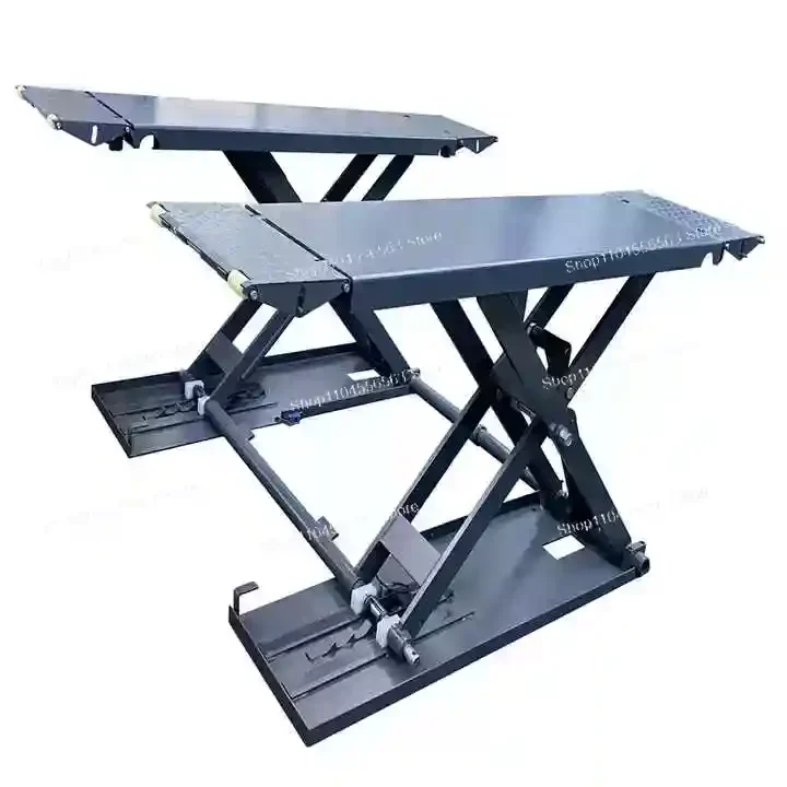 

Портативный небольшой ножничный подъемник для обслуживания автомобилей, мобильная подъемная платформа, прочный и простой в использовании гаражный инструмент