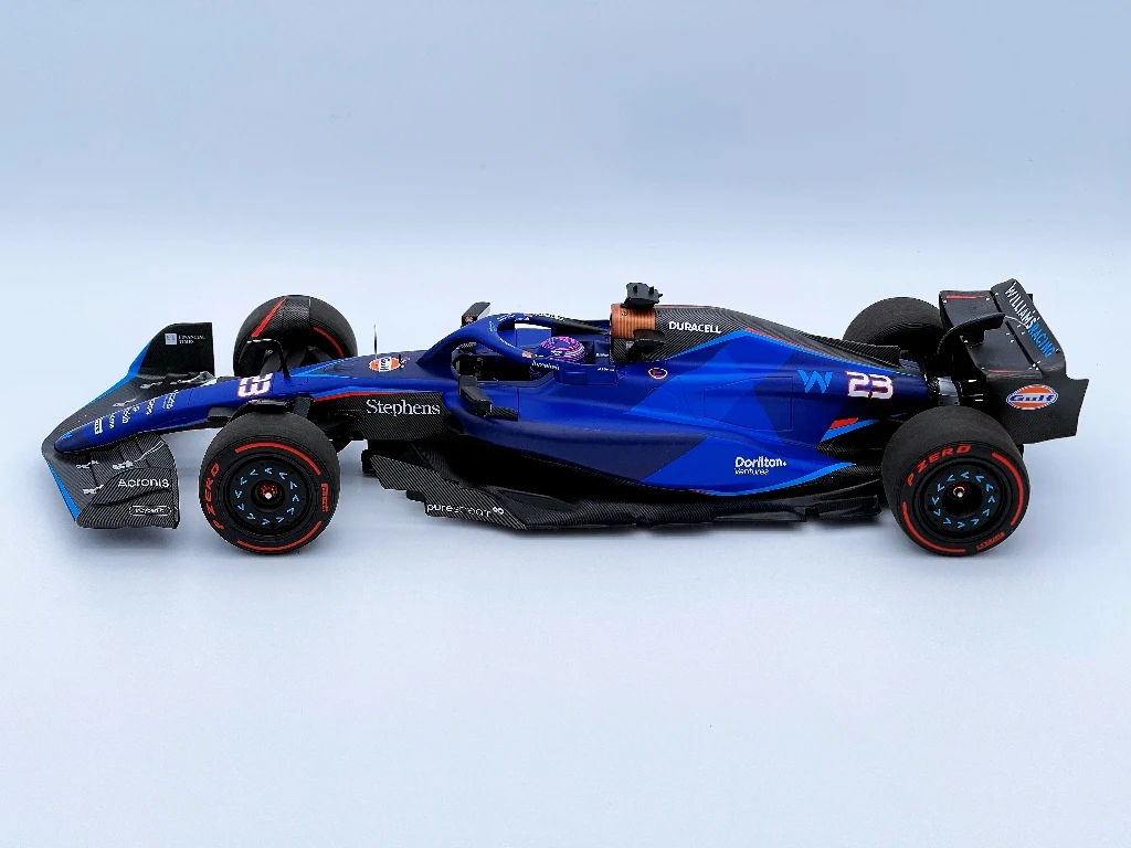 Minichamps F1 FW45อัลบัน2023จำลอง bahrain โลหะเรซินของขวัญโมเดลรถยนต์แบบคงที่จำนวนจำกัด