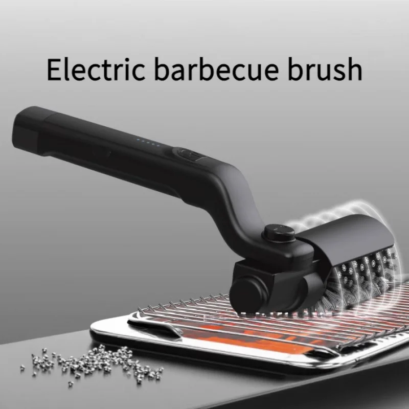 

Electric BBQ Brush Fully Automatic Cleaning Brush Outdoor Camping Cleaning Magic Tool Heavy Grease Brush for Kitchen Waterproof