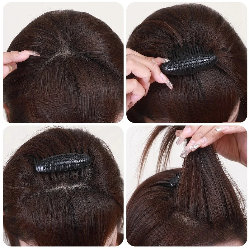 1PC Hair Bun Invisible Combs Wig Clips Styling Voluminous Hair Root Lifter Hairs Pad Lift The Hairs Roots Hair Comb Styling Tool