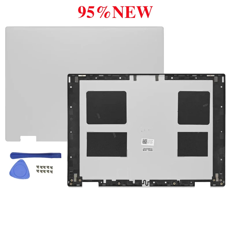 For DELL Inspiron 14 7420 7425 2-in-1 Notebook Screen LCD Back Cover Top Case 06XT2D Silver Laptop Accessories NEW Laptops Case