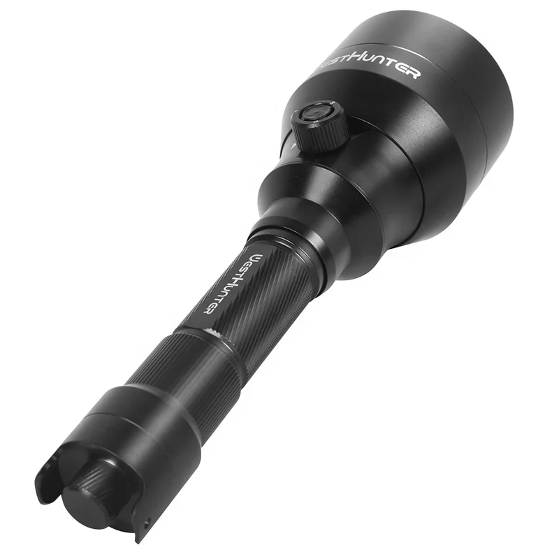 White/Red/IR850nm 3 in 1 Hunting IR Torch Lantern 0-100% Intensity Control Zoomable 67mm Lens Night Vision LED Flashlight