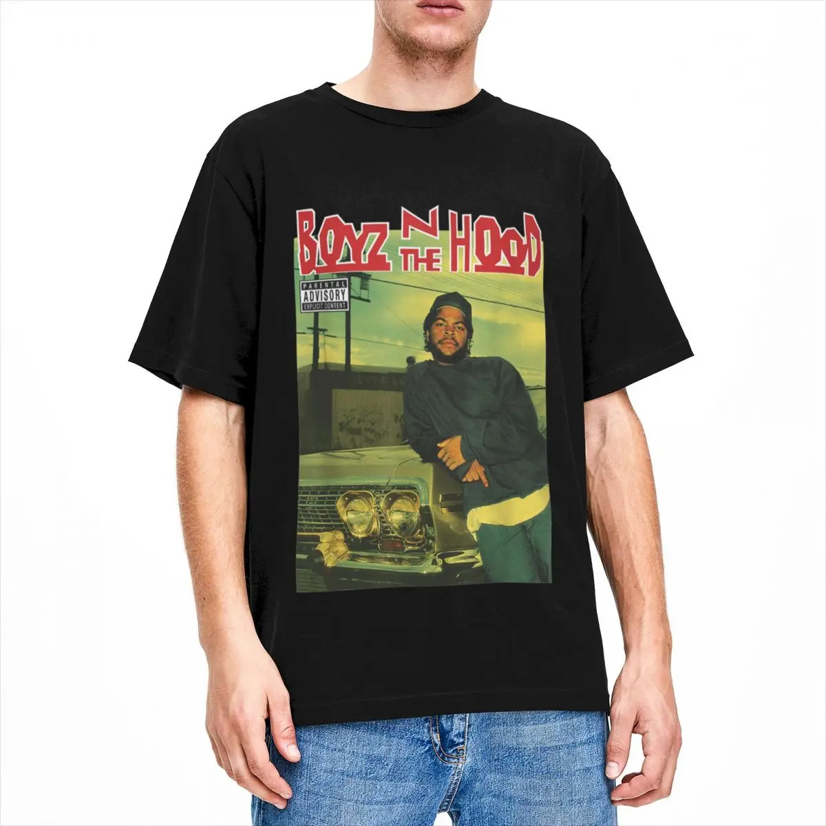 Men Women Film Boyz N The Hood Darrin Doughboy Album Cover Shirt Stuff 100% Cotton Tops Casual O Neck Tees Christmas Gift Shirt