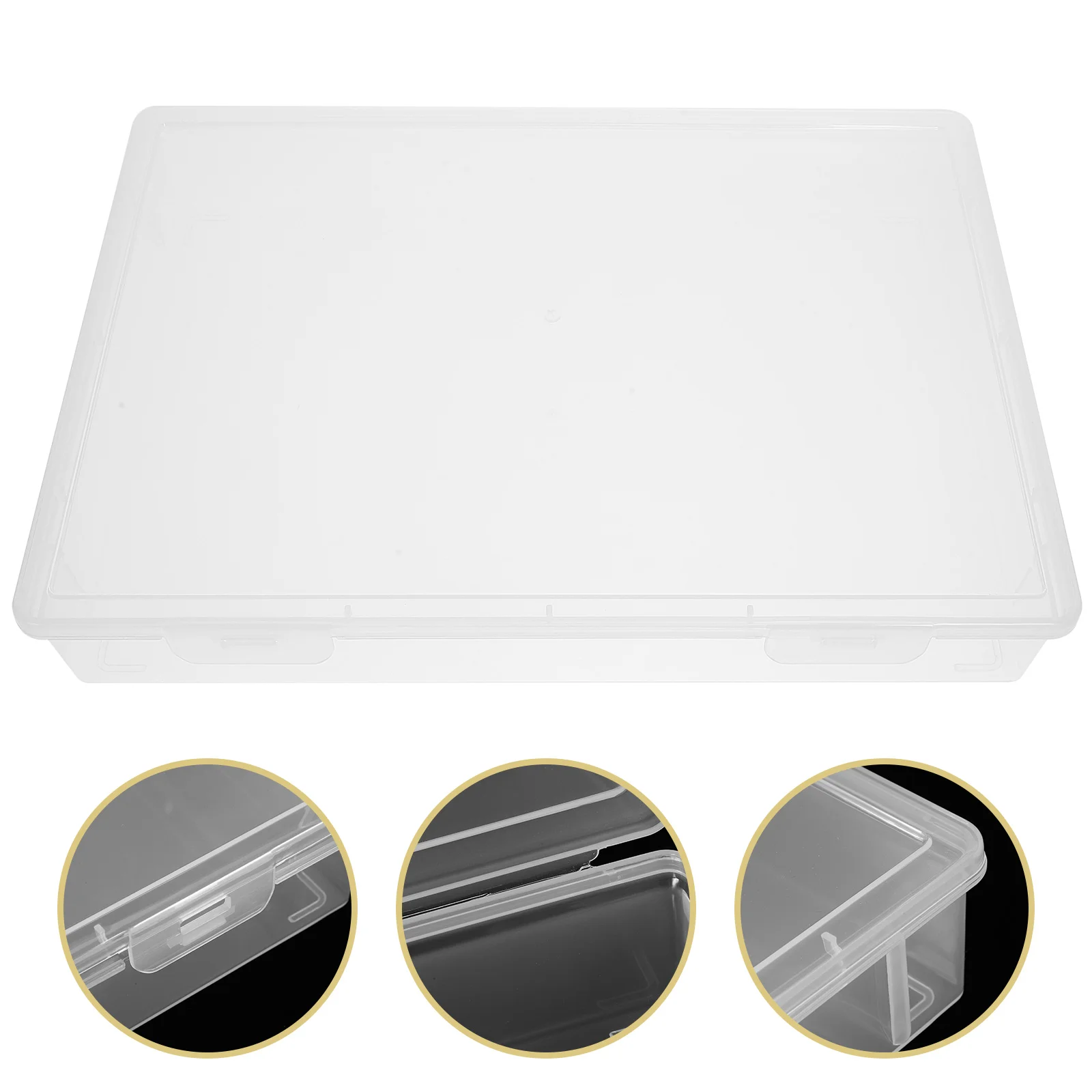 

File Storage Box Small Paper Containers with Lids Document Documents Cardboard Desktop