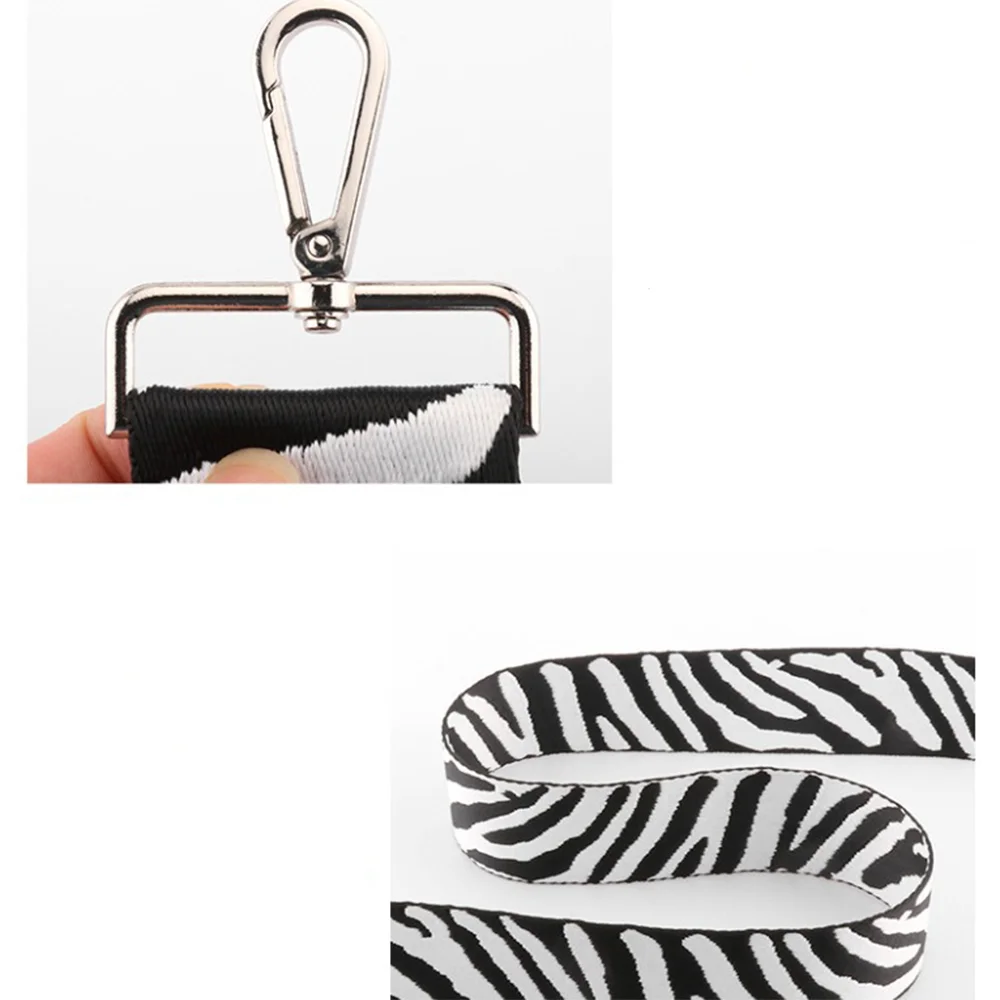 5CM Wide Diy Single Shoulder Crossbody Strap Adjustable Jacquard Pattern Strap Bag Strap Striped All-In-One Bag Strap