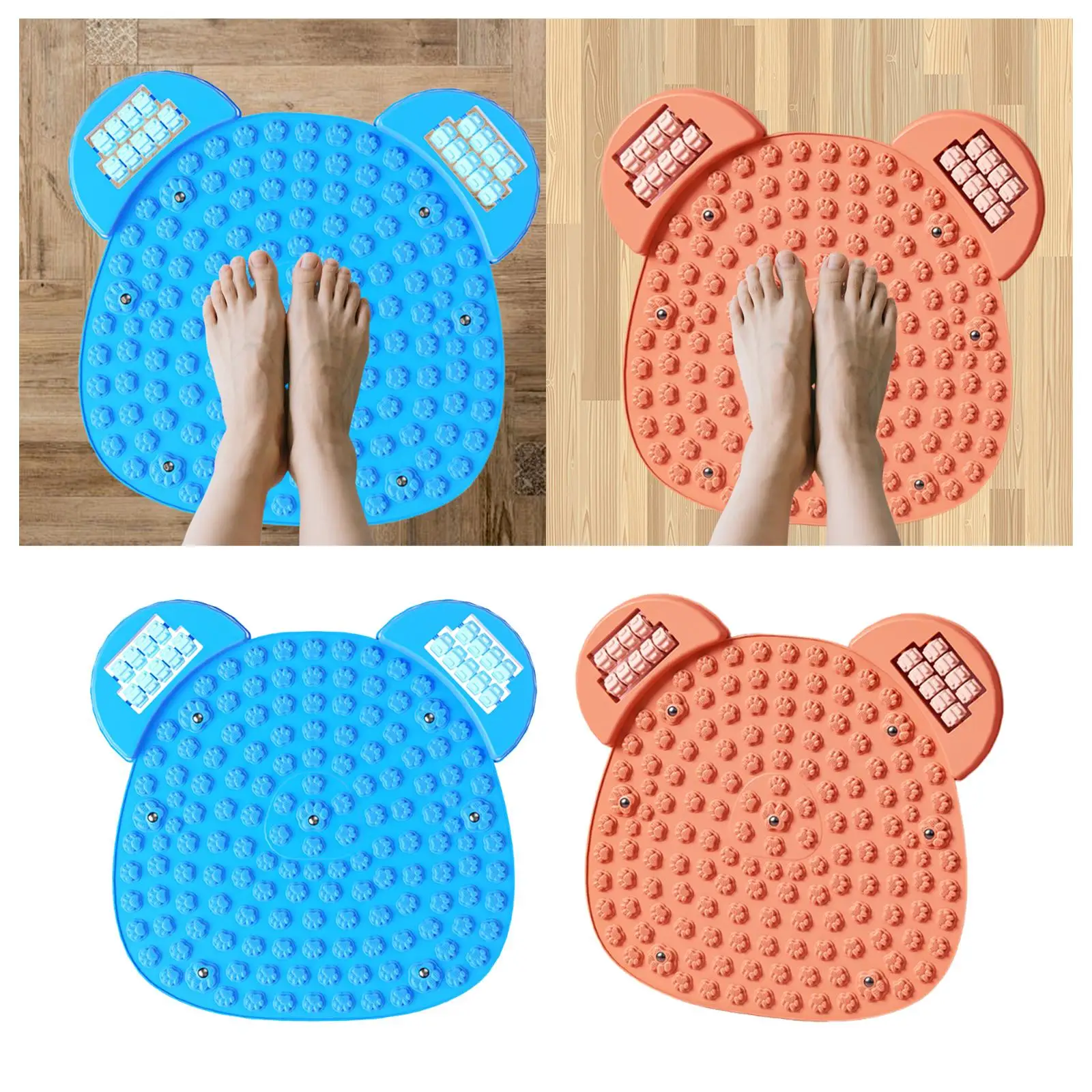 

Foot Massage Mat for Acupressure Relaxes Particle Sensory Pad for Home Elderly Students Gym Use Gifts for Parents or Friends
