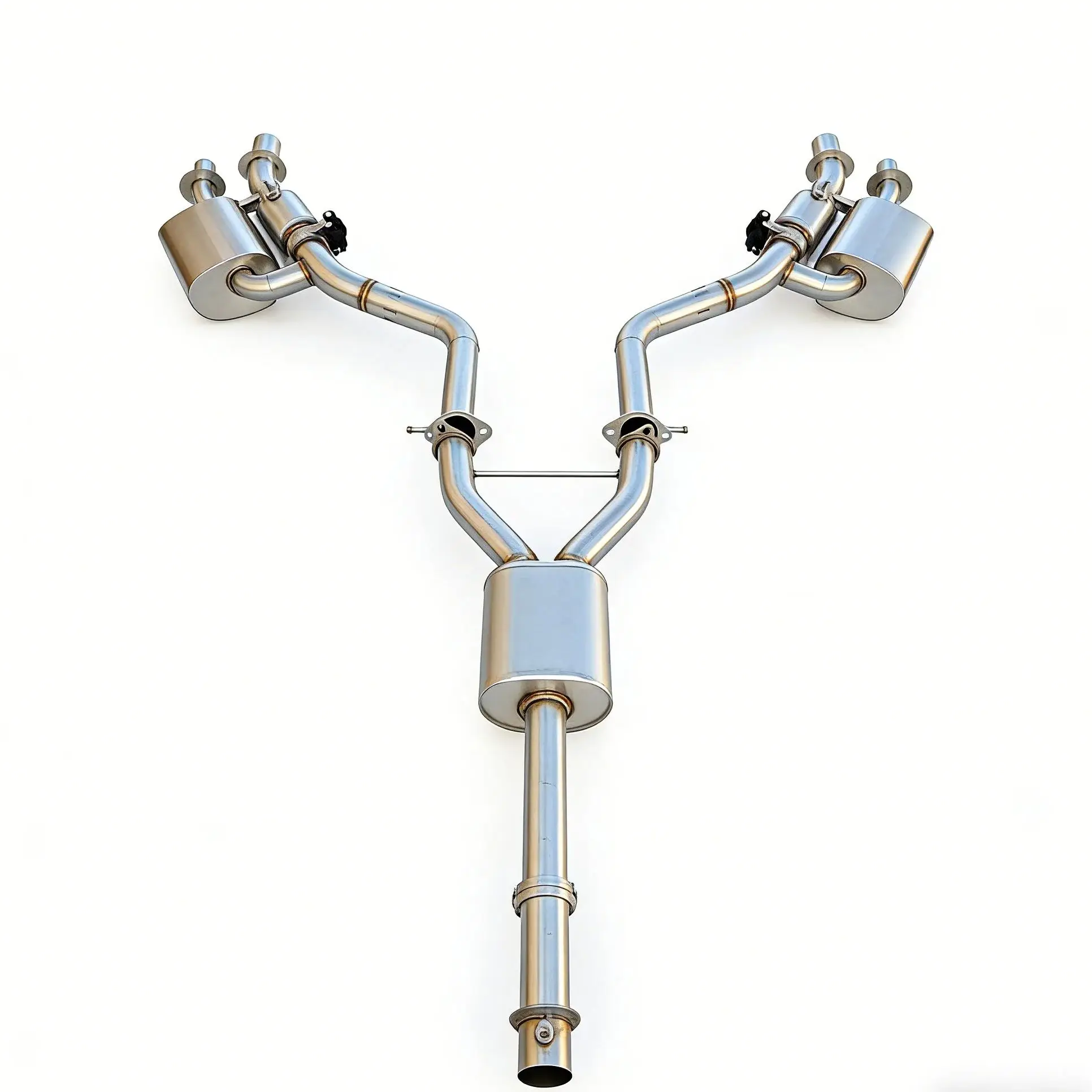 

Выхлопная система Cat-Back с клапанами для Kia Stinger 2.5T 2018-2023 годов выпуска, высокопроизводительная, из нержавеющей стали, с двойным глушителем