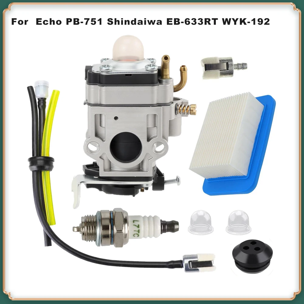 

Compatible Carburetor for Echo PB-755ST, PB-751 and Shindaiwa EB-633RT Blower - Replaces WYK-192
