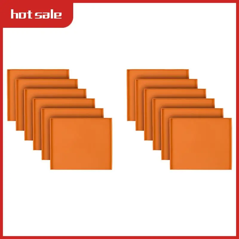 

BEAU-12X Silicone Dehydrator Trays For Making Fruit Leather, Non Stick Dehydrator Trays With Raised Edge Reusable Mats