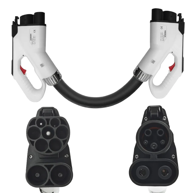 

Адаптер CCS2 на CCS1 для электромобилей, 2026 года выпуска, для быстрой зарядки, переходник DC Combo 1 Combo 2, зарядное устройство для электромобилей, разъем для быстрой зарядки