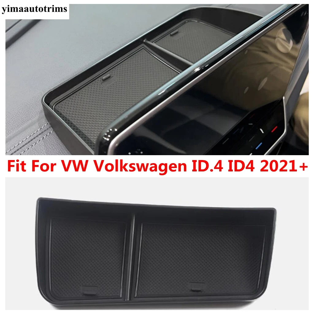 

Central Control Dashboard Instrument Panel Storage Box Container Holder Tray Accessories For VW Volkswagen ID.4 ID4 2021 - 2024