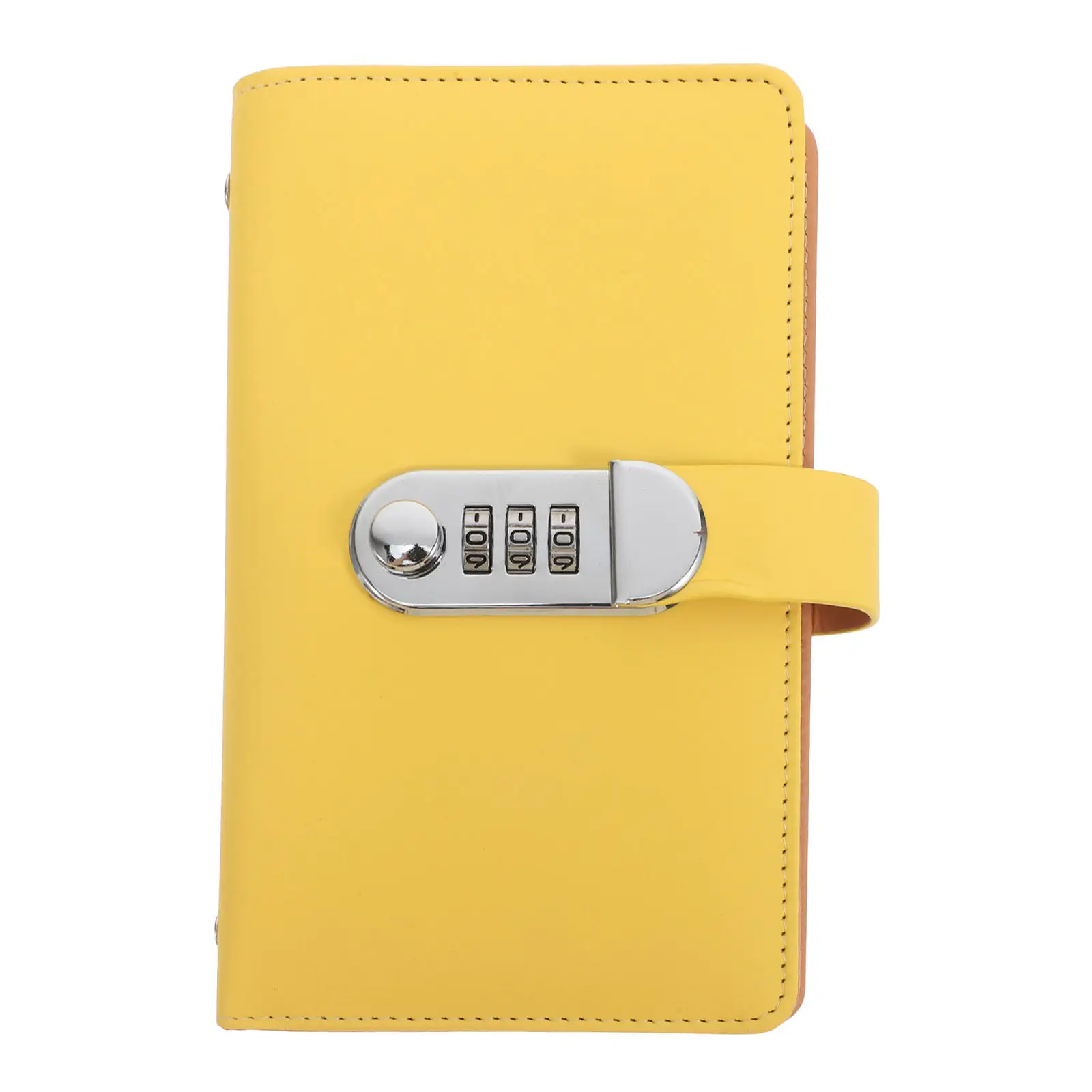 

Кошелек-органайзер с кодовым замком и двусторонними отделениями для наличных и карт, трекер бюджета для финансовых целей, элегантный дизайн, для дома