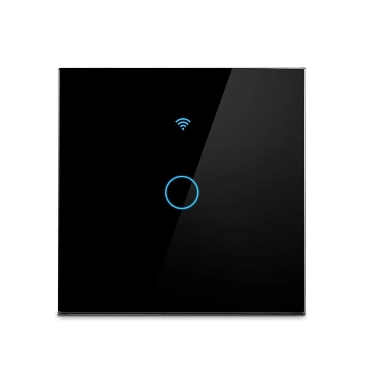 Wifi Slimme Lichtschakelaar EU 1/2/3-voudig Touch Lichtschakelaar Zonder Nulleider Wandlichtschakelaars Werkt met Tuya Smart Life App Alexa