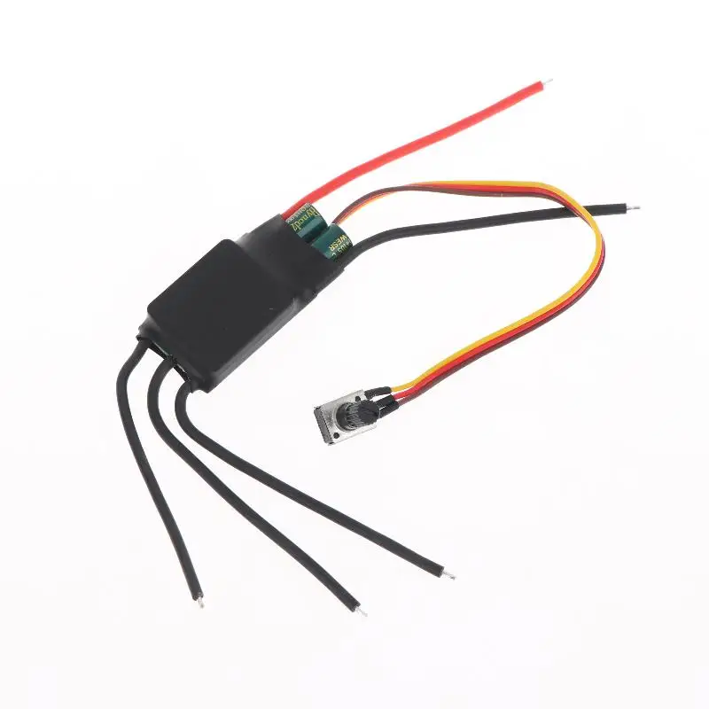 DC 7-24V 200W Brushless Motor Driver Three-Phase Brushless DC Motor Driver Board With Potentiometer High Speed Controller