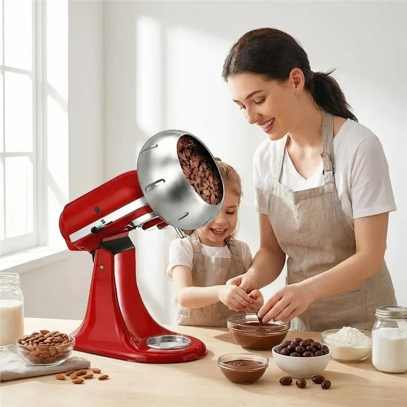 [newa66z-】-for-coating-nuts-for-kitchenaid-stand-mixer-attachment-for-chocolate-45qt-5qt-tilt-head-mixer-accessories-candy