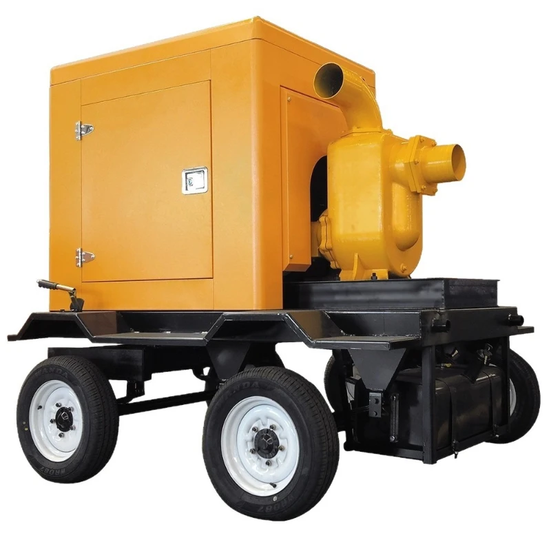 

Urban Emergency Flood Control Pump Truck Large Flow Diesel Engine Suction Pump Sewage Drainage Trailer Mobile Waterlogging