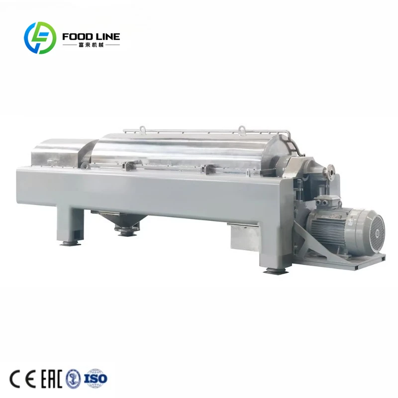 Customized Industrial Olive Oil Decanter Centrifuge 2000L/H | Cooking Oil Factory Equipment | Continuous Olive Pomace Separation