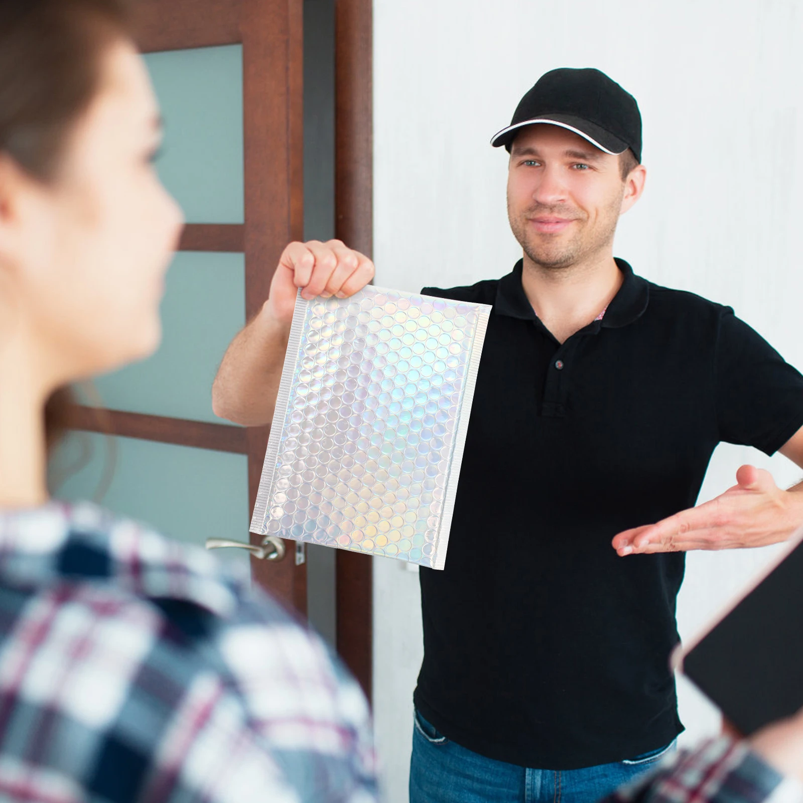 

20 Pcs Bubble Mailers Padded Envelopes Bags Waterproof Lightweight Strong Adhesive File Folder Protection