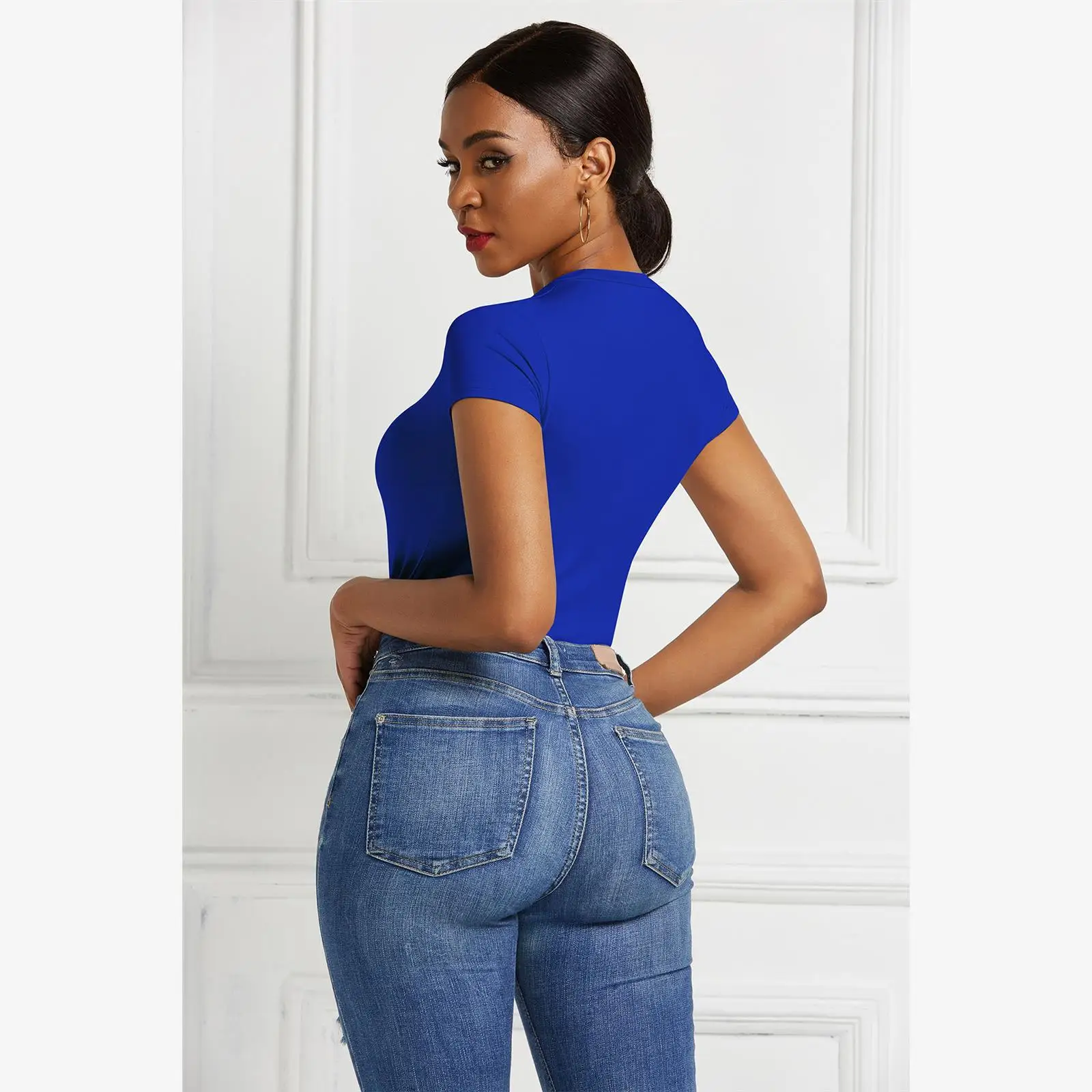 Bodysuits femininos de verão ort sve camada base topos cleanfit sle guarda-chuva soldado calças material pvc cintura média-baixa