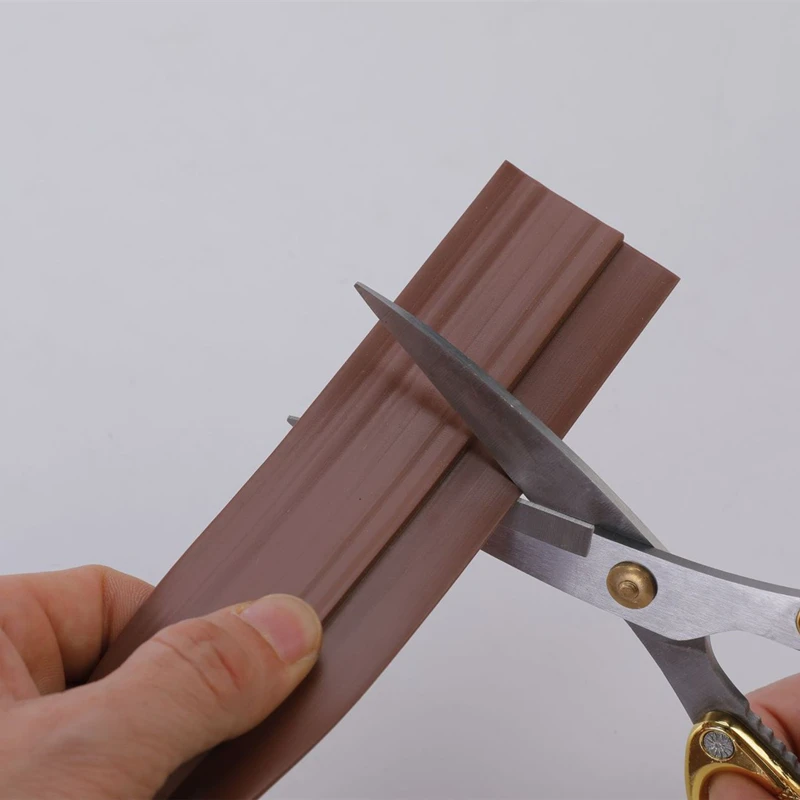 100 centimetri Porta In Silicone Paraspifferi Porta Fondo Striscia di Tenuta Nastro Guarnizione Impermeabile A Prova di Vento Isolamento Acustico