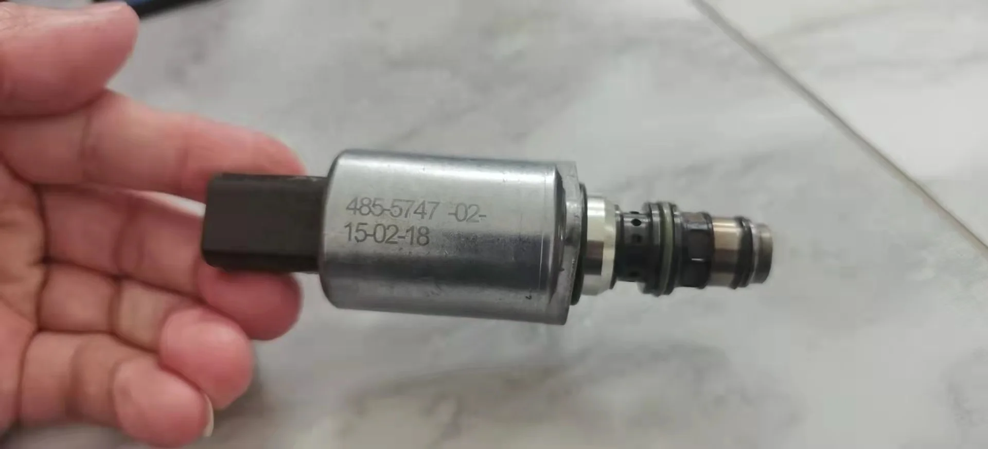 490-1012 Excavator Cabin Parts Pedal Valve For E320 Foot Valve Pedal And 485-5747 Solenoid Valve