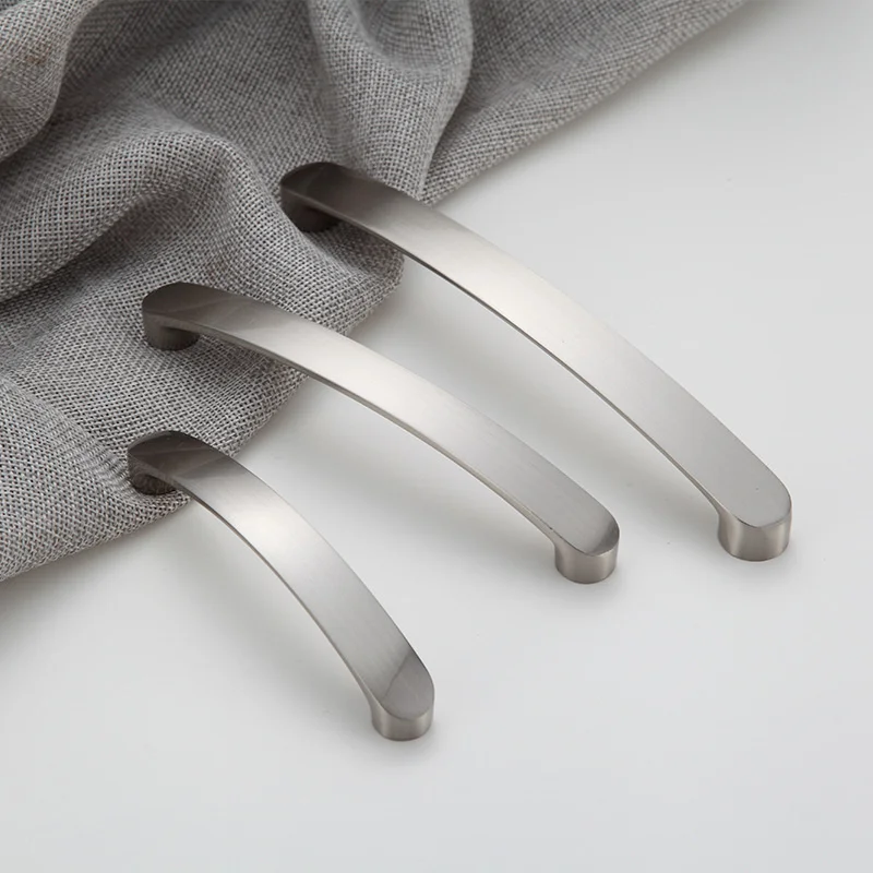 Minimalist Matte Cabinet Door Handles Wardrobe Drawer Handle Long Bar Knobs Kitchen Shoe Door Pulls For Furniture Accessories