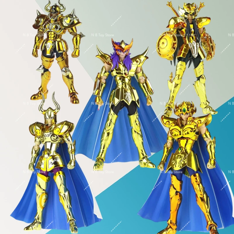 

In Stock CS Model Saint Seiya Myth Cloth EX Capricorn Shura/Scorpio Milo/Leo Aiolia /Libra Dohko/Taurus Aldebaran Figure Toys