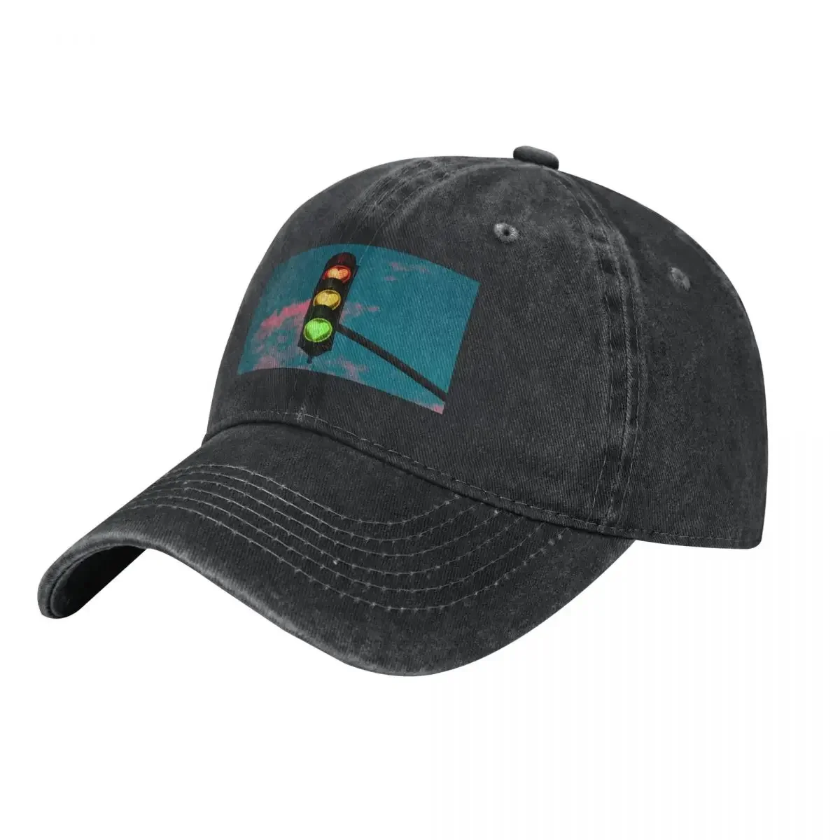 Valentines Day Traffic Light Heart Aesthetic Baseball Cap Brand Man cap fashionable cute Women's Men's