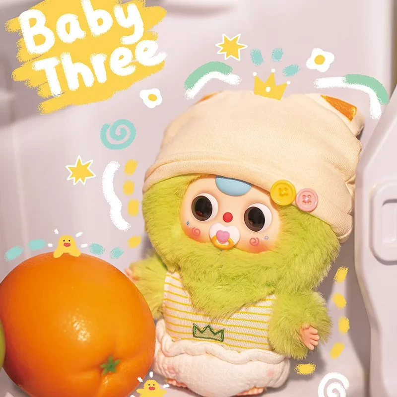 Bebé tres lindo bebé con encanto serie caja ciega misteriosa mochila Kawaii encanto llavero muñeca de juguete estatuilla coleccionable regalos lindos