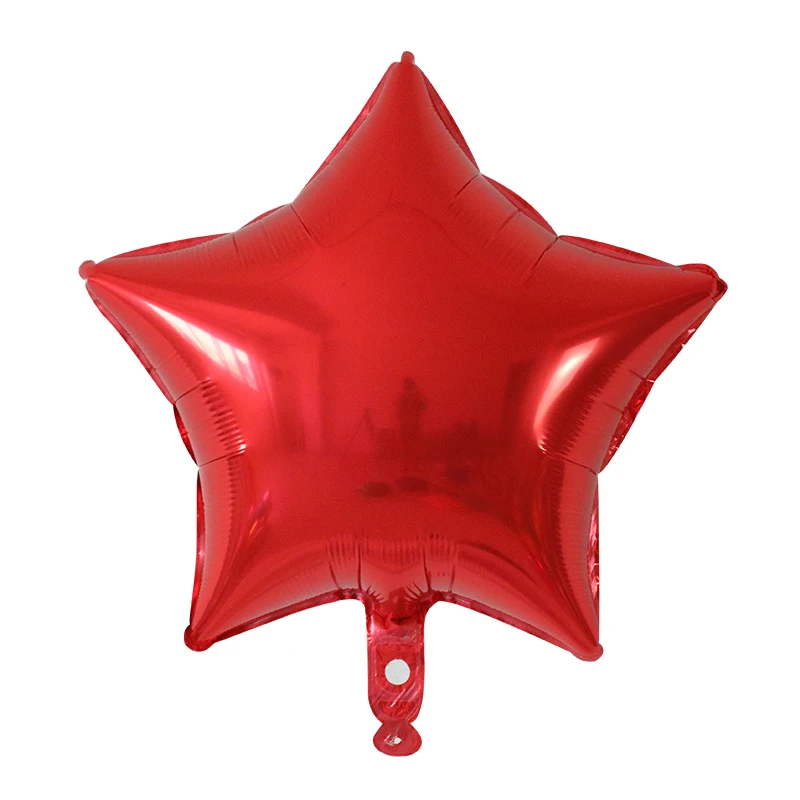 10pcs 18inch Gold Silver Foil Helium Star Balloon Wedding Decoration Baby Shower Kids Birthday Party Pure Air Globos Supplies