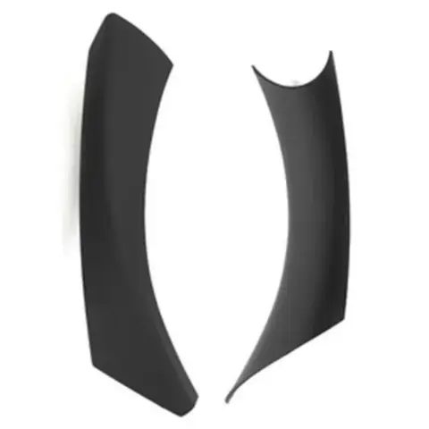 쉬운 설치 RHD LHD 내부 문짝 핸들, 블랙 좌우 문짝 핸들 커버, ABS 하이 퀄리티, BMW E90 E91 E92 3 시리즈용