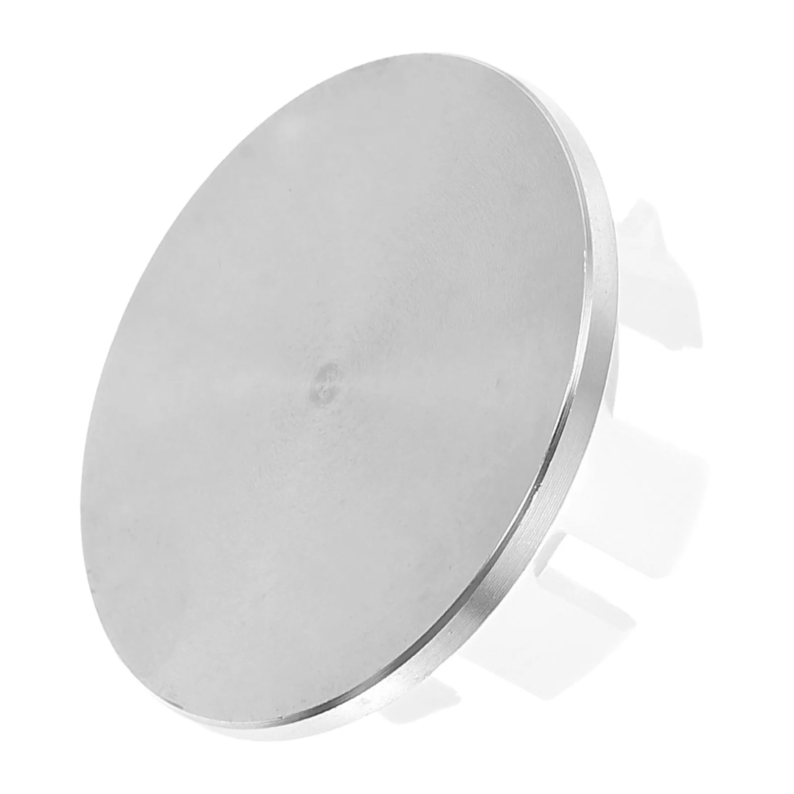 

Stainless Steel Overflow Drain Cover for Bathroom Sink Ceramic Wash Basin Overflow Hole Decorative Trim Ring Easy Snap Install
