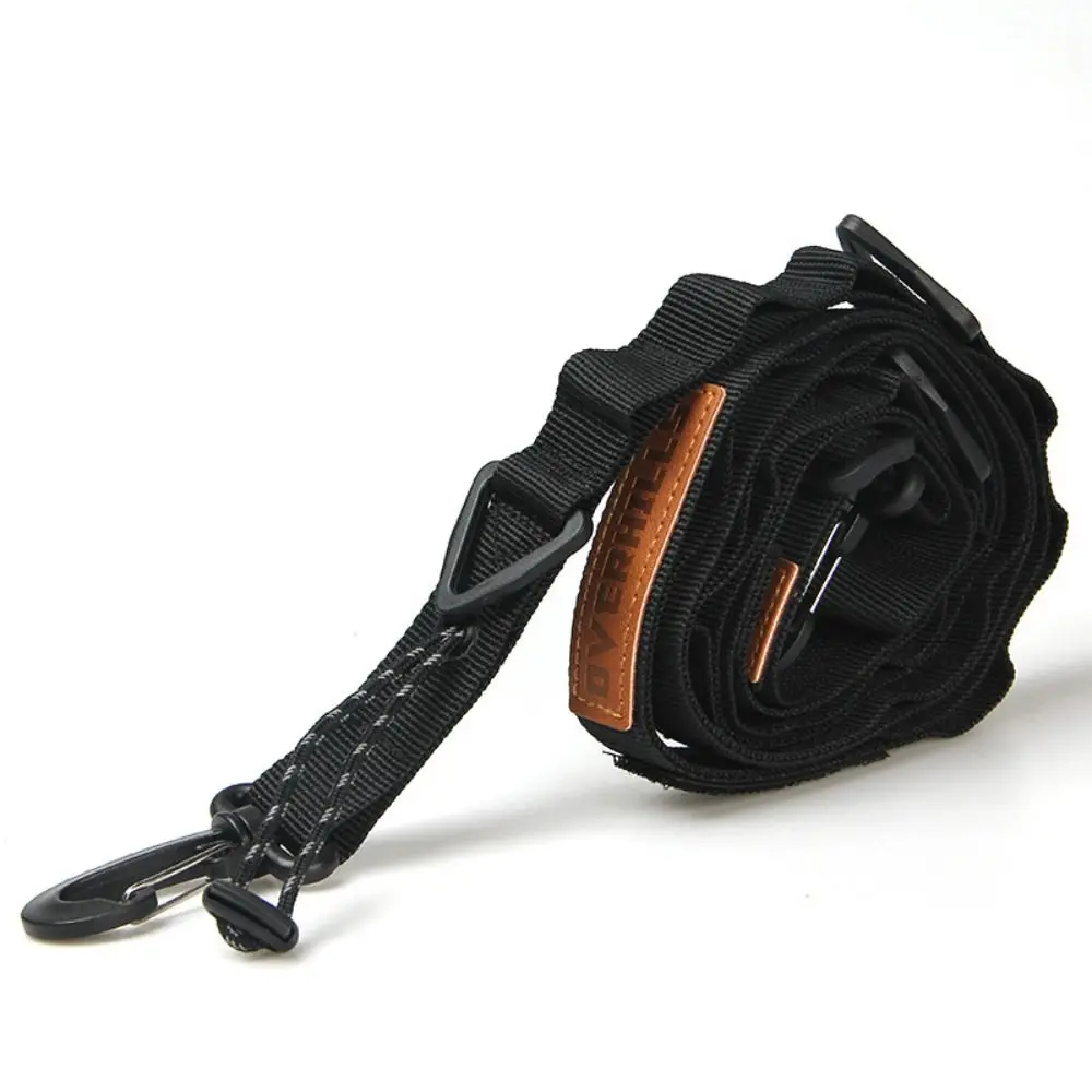 أشرطة كتف خارجية بإبزيم مزدوج قابلة للتعديل متعددة الوظائف للتخييم حبل 140 سم بوليستر