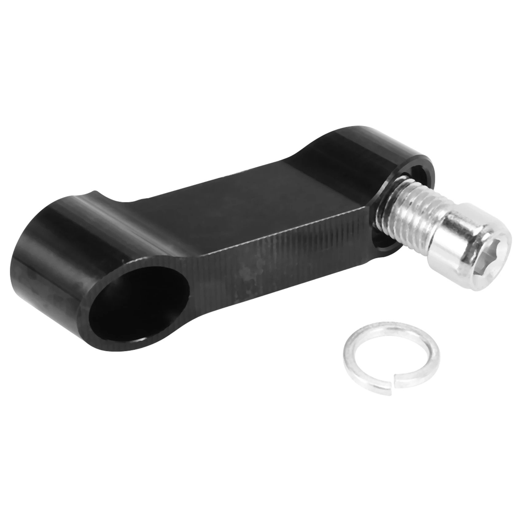CNC Universal Aluminum 10Mm Motorcycle Mirror Mount Riser Extenders Spacers Extension Adapter Adaptor Moto M10 Accessories-AS55