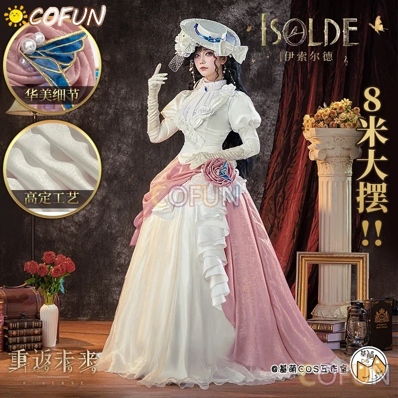 Isolde cosplay traje jogo reverso: 1999【S-3XL】vestido de fantasia feminino reverso: 1999 isolde cosplay plus size