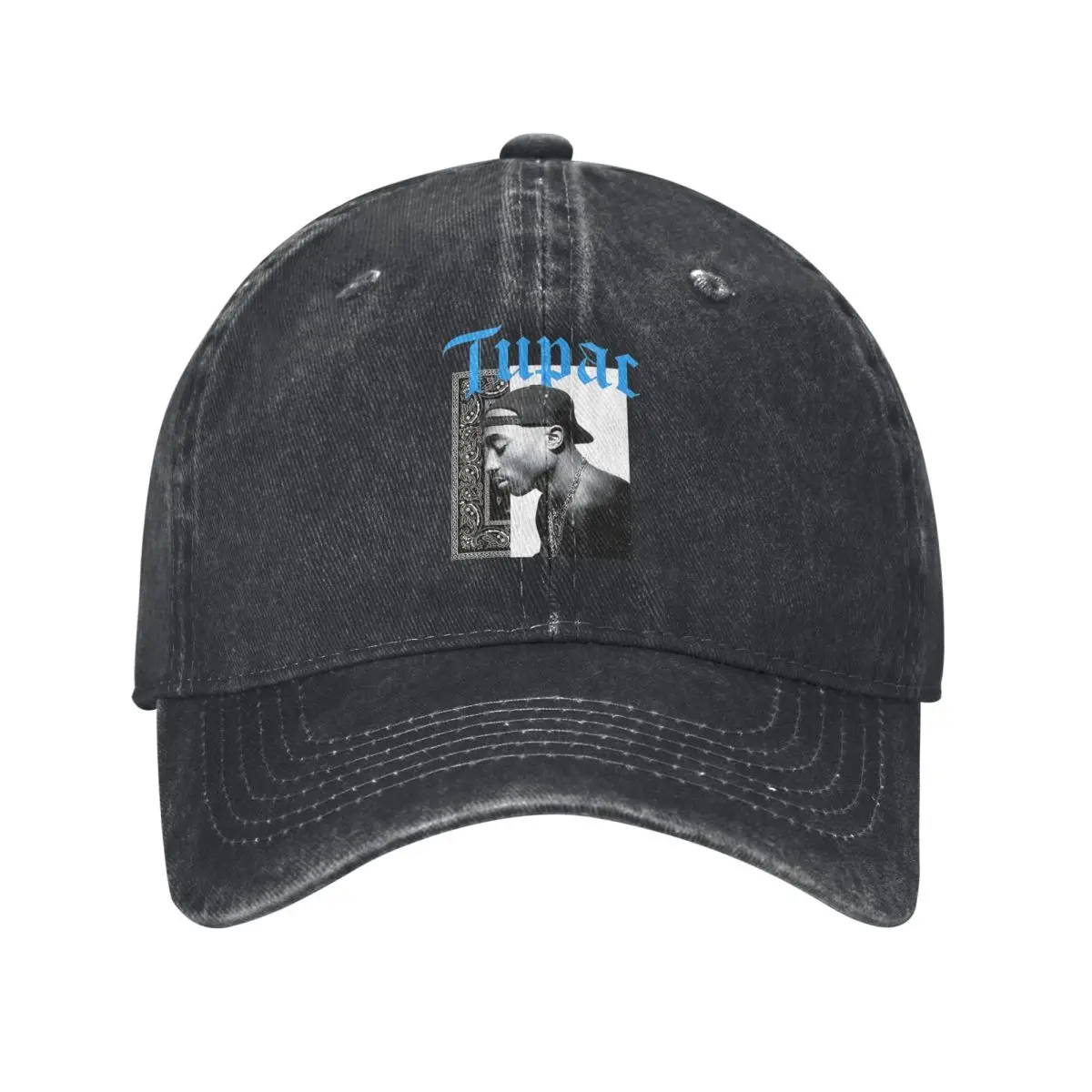 Tupac Only God Can Judge Me demin Trucker Hat Breathable Design Men's Hats Men's Baseball Cap