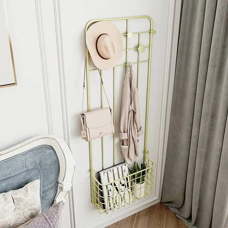 Dressing Clothing Room Wall Coat System Rack Wall Shelf Decorative Live Room Furnitur Perchero De Pie