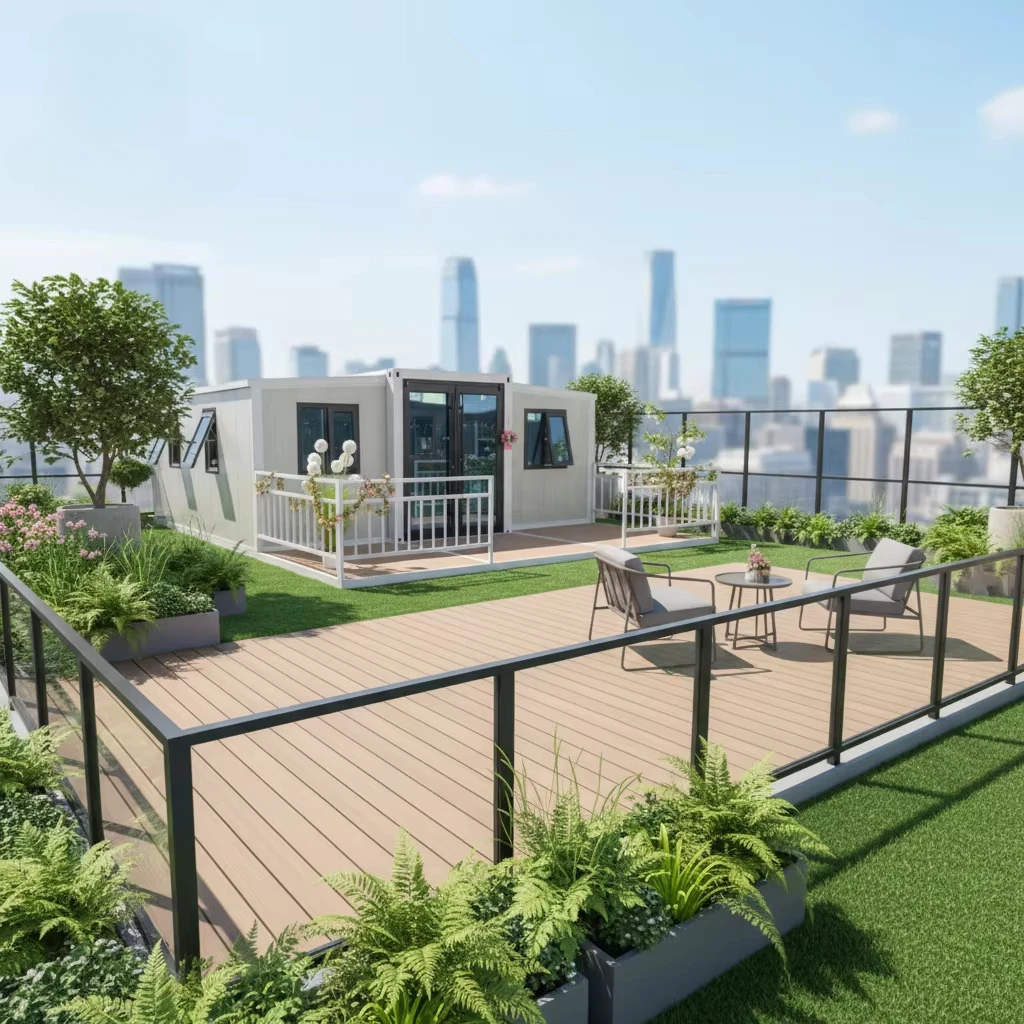 20ft 40ft Prefabricated Houses Expandable Container House Mobile Homes 2 3Bedroom Garden House Container House Villa for Outdoor