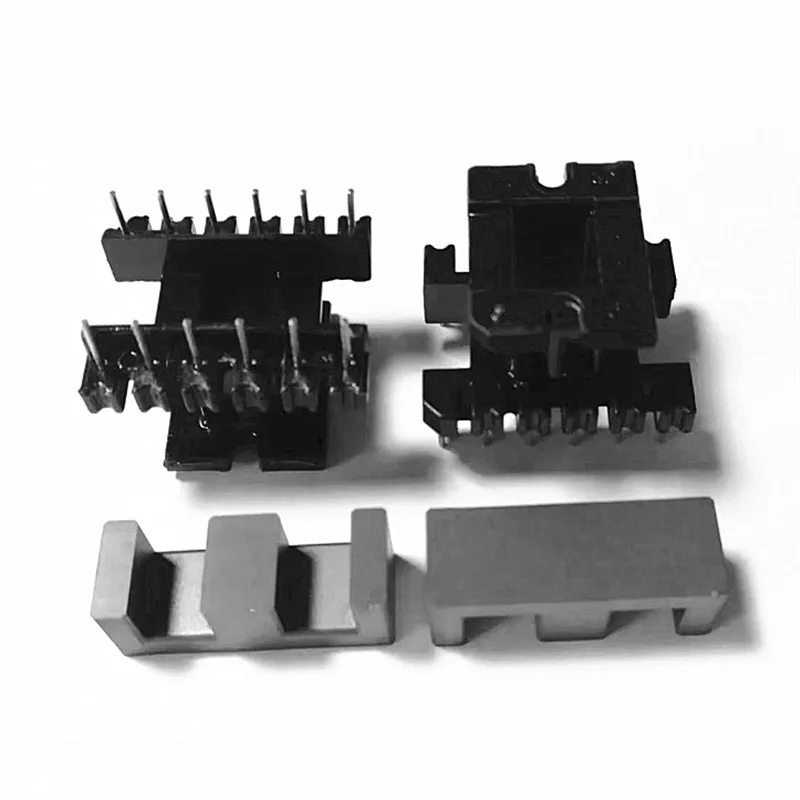 

high frequency transformer EE28EI28 ferrite core PC44 and bobbin vertical 6+6pins 10set/lot free shipping