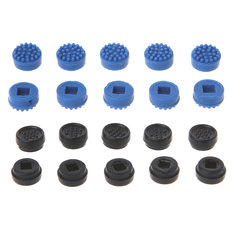 Trackpoint Cap 10pc Super Low TrackPoint Black/Blue Cap for DELL Laptop Keyboard