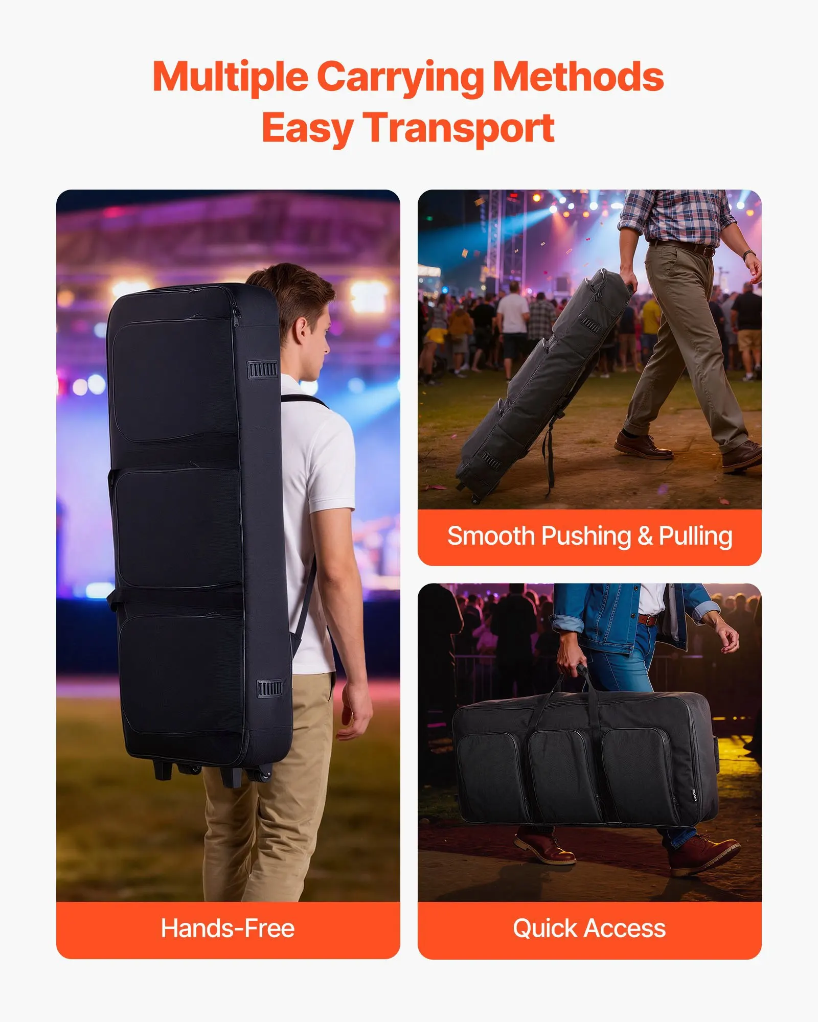 

Чехол для клавиатуры на 88 клавиш, внутренние размеры 40,9 x 16,9 x 5,1 дюйма, мягкий чехол для пианино на колесиках, прочная ручка, 3 кармана для хранения.