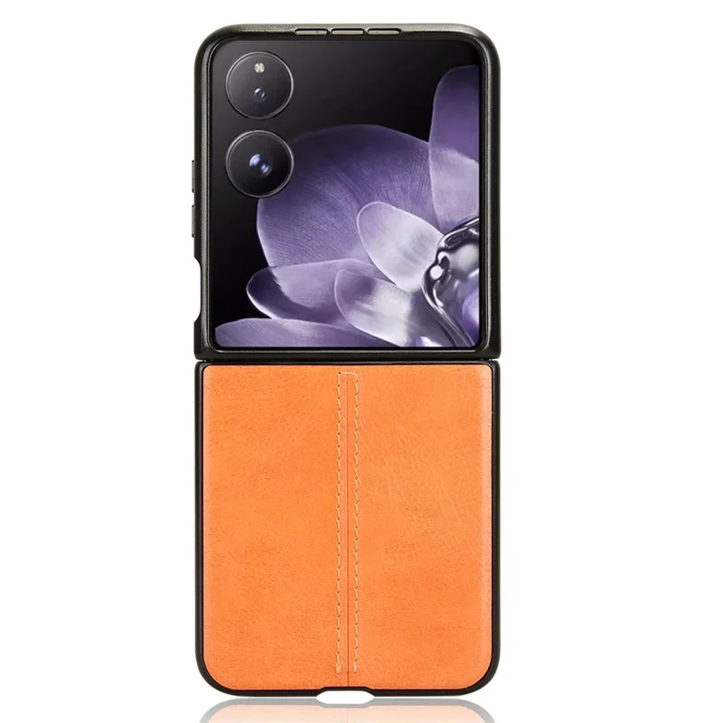 For Xiaomi Mix Flip Case Suture Soft Edge PU Leather Hard Phone Cover For Xiaomi Mix Flip Case