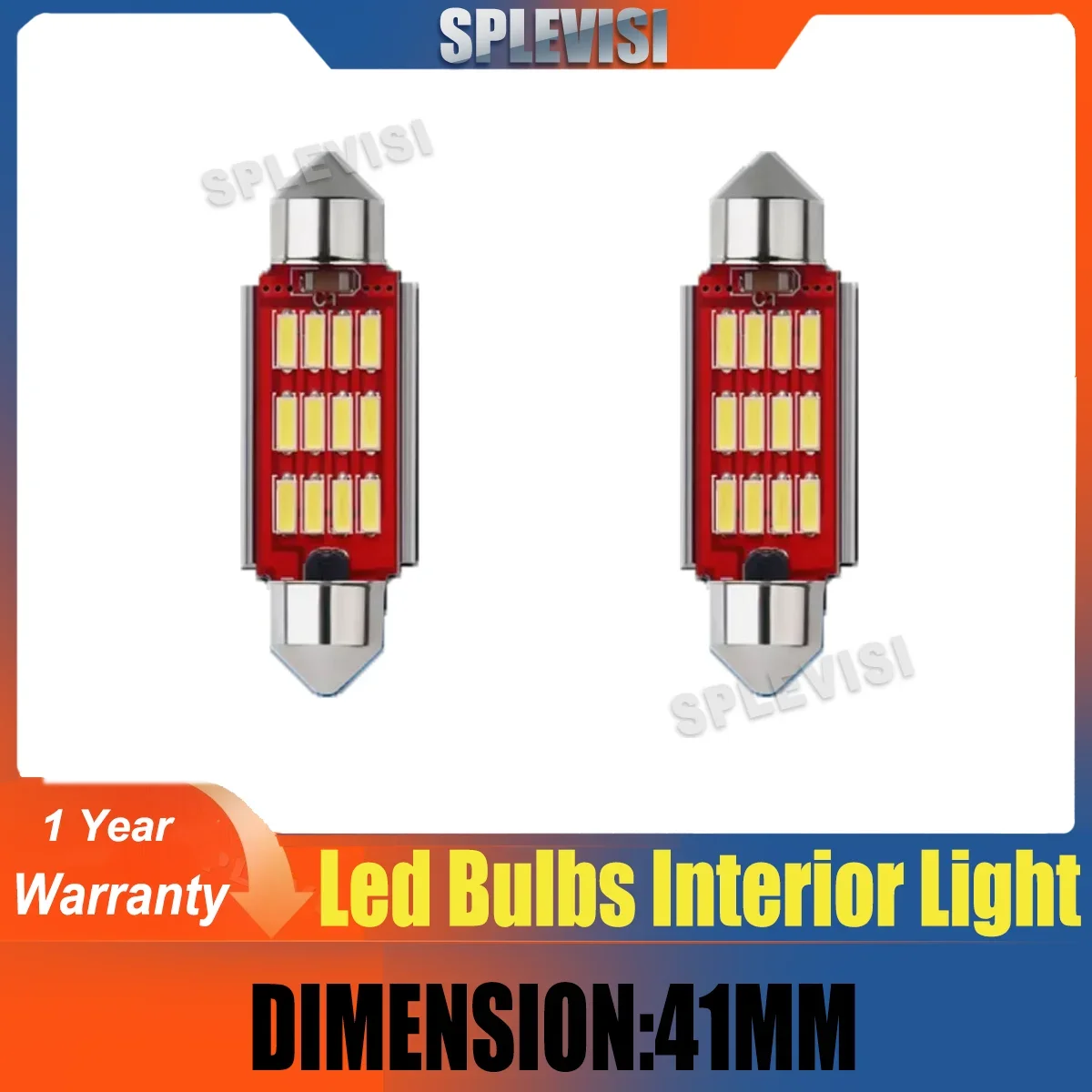 

41mm 272 Car Led White Xenon Smd Interior Upgrade Interior Courtesy Canbus Number Plate Light Bulbs led lights for car