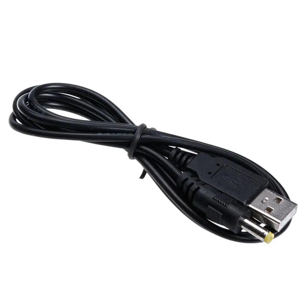 1Pc 5V USB To DC 4.0x1.7mm 1A 1.2m ForSony PSP Charger Cable Charging Power Cables